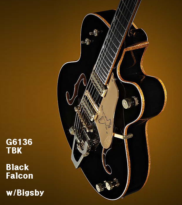 Gretsch G6136TBK Black Falcon 2005年 寺田楽器 Gretsch G6136TBK